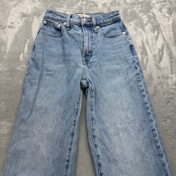 Madewell Jeans Women 23 Blue The Perfect Vintage Wide-Leg Jean High Rise Denim - Picture 12 of 16